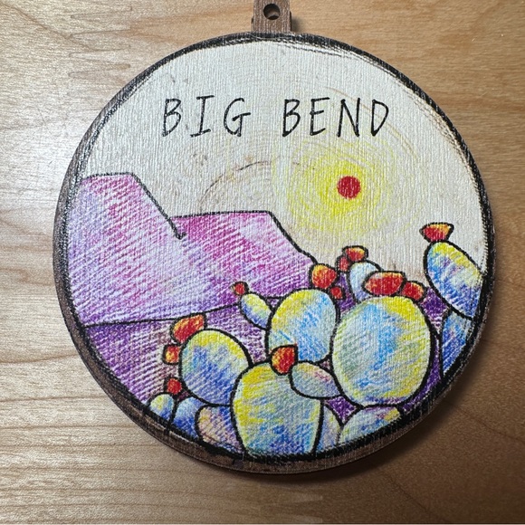 Handmade National Park Wooden Ornaments – Set of 12...